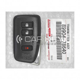 Lexus NX200 2015–2019 Original Smart Key Fernbedienung 433 MHz 89904–78640