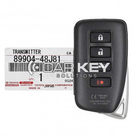 Lexus RX350 2020 Original Smart Key 4 Tasten 433 MHz 89904-48J81
