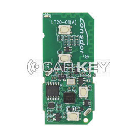 Lonsdor LT20-01J0 Universal Smart Remote PCB 40/80 Bit für Toyota Lexus 4 Tasten 433/315 MHz