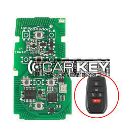 Lonsdor LT20-10 Toyota / Lexus Universal-Smart-Fernschlüsselplatine 5 Tasten
