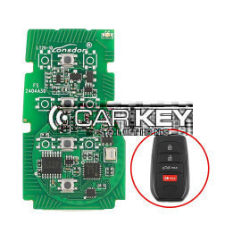 Lonsdor LT20-10 Universal-Smart-Fernschlüsselplatine für Toyota/Lexus 4 Tasten