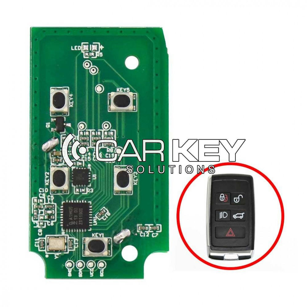 Lonsdor Smart Key Board für JLR Land Rover Jaguar 2018-2022 5 Tasten 433 MHz