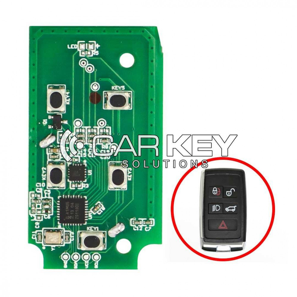Lonsdor Smart Key Board für Land Rover Jaguar 2018–2022, 5 Tasten, 315 MHz