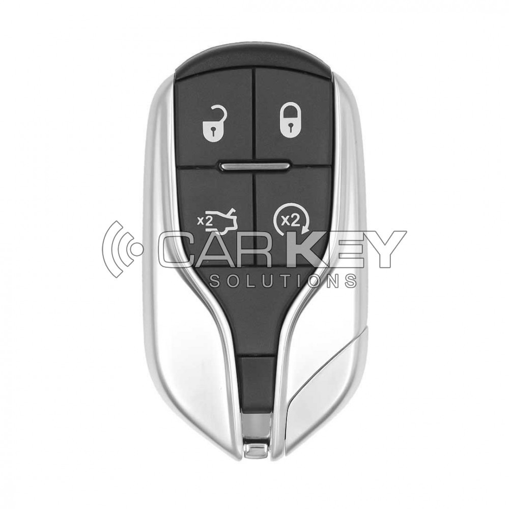 Maserati Quattroporte Ghibli 2014–2016 Smart-Remote-Schlüssel, 4 Tasten, 433 MHz, FCC-ID: M3N-7393490