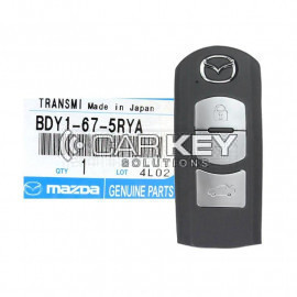 Mazda 3 2009-2011 Original Smart Key Fernbedienung 3 Tasten 433MHz BDY1-67-5RYA