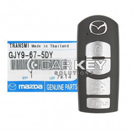 Mazda 3–6 2013–2018 Original Smart Key Fernbedienung 4 Tasten 315 MHz GJY9-67-5DY