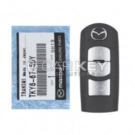 Mazda CX-5 2017–2019 Original Smart Remote Key 3 Tasten 433 MHz TKY6-67-5DY