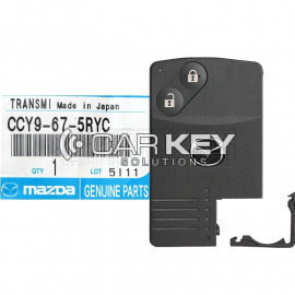 Mazda Q6 2008 Smart Key Card Proximity Remote 433 MHz 2 Tasten CCY9-67-5RYC