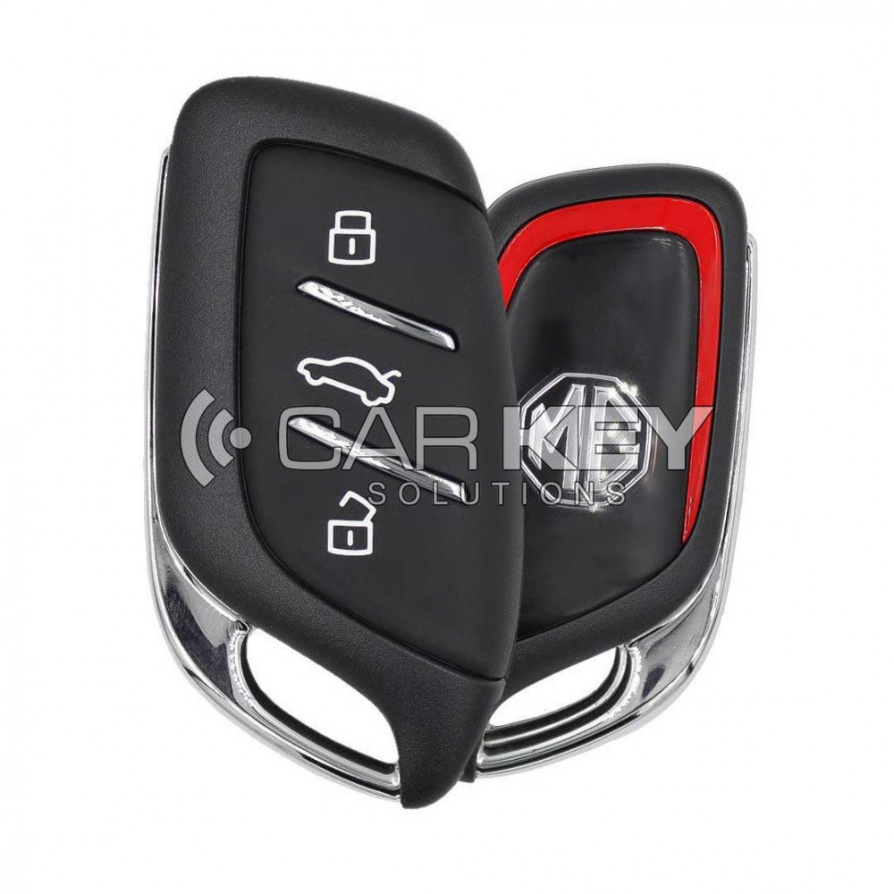 MG 2024 Hybrid Original Smart Fernbedienungsschlüssel 3 Tasten 433MHz Schwarz (Rote Linie)