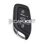 MG 2024 Hybrid Original Smart Remote Control Key 3 Buttons 433MHz Black (Red Line)