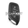 MG 2024 Hybrid Original Smart Remote Key 3 Buttons 433MHz black Color