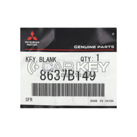 Mitsubishi Outlander 2022 Original Smart Remote Key 3 Tasten 433 MHz 8637B149 / 8637C252