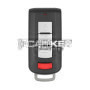 Mitsubishi Smart Remote Key 3+1 Tasten 433 MHz FCC-ID: GHR-M003, GHR-M004
