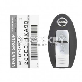 Nissan Note Micra Leaf Juke Micra 2010–2017 Original Smart Key 433 MHz 285E3-1KA0D / 285E3-1KA9D