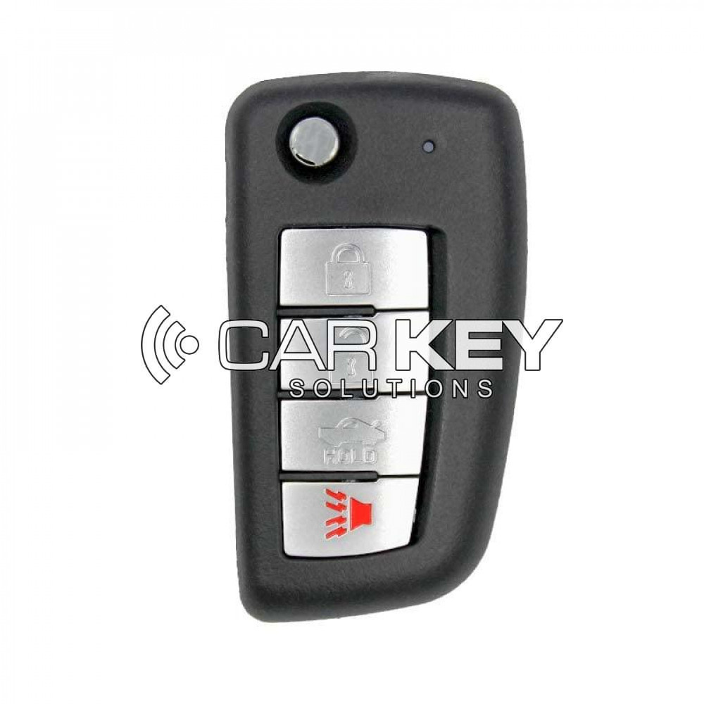 Nissan Qashqai Aftermarket Flip Remote 4 Tasten 433MHz