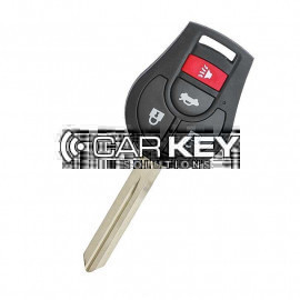 Nissan Sunny Fernbedienung mit 4 Tasten, 433 MHz, inklusive Klinge H0561-3AU1A