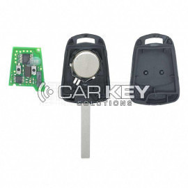 Opel Astra H Fernbedienung Non-Flip 2 Tasten 433MHz mit Schloss Original