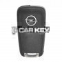 Opel Astra J 2009 Original Klappschlüssel 2 Tasten 433MHz Chip 46