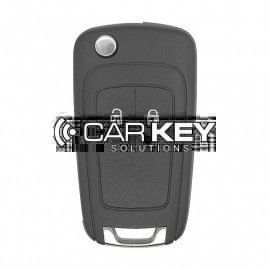 Opel Meriva 2007-2013 Klappschlüssel, 2 Tasten, 433 MHz, PCF7941A, Transponder, FCC-ID: G4-AM433TX