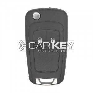 Opel Meriva 2007-2013 Folding key, 2 buttons, 433 MHz, PCF7941A, Transponder, FCC-ID: G4-AM433TX
