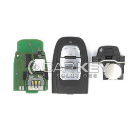 Original Audi A6 A7 A8 2012 Original schlüsselloser Fernbedienungsschlüssel mit 3 Tasten, 433 MHz