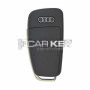 Original Audi Q7 A6 Klappschlüssel, 3 Tasten, 433 MHz, 4F0837220M