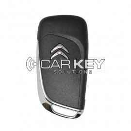 Original Citroen Klappschlüssel, 3 Tasten, 434 MHz, Transponder PCF7936