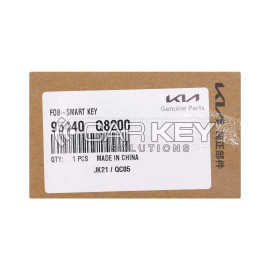 Original KIA K3 2023-2026 Smart-Fernbedienungsschlüssel mit 3 Tasten, 433 MHz, Teilenummer 95440-Q8200