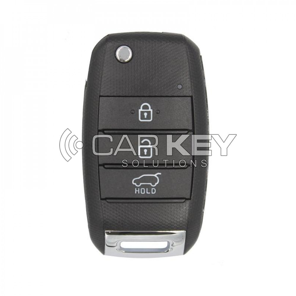 Original KIA Picanto 2018-2019 Klappschlüssel mit Fernbedienung, 3 Tasten, 433 MHz, Teilenummer 95430-G6600