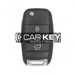 Original KIA Picanto 2018-2019 Klappschlüssel mit Fernbedienung, 3 Tasten, 433 MHz, Teilenummer 95430-G6600