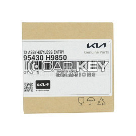 Original Kia Rio 2022 Klappfernbedienung 3+1 Tasten 433MHz 95430-H9850