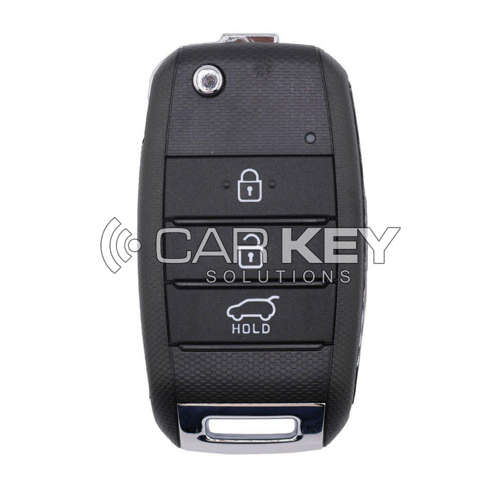 Original Kia Rio 2025 Klappschlüssel mit Fernbedienung, 3 Tasten, 433 MHz, Teilenummer 95430-H8800