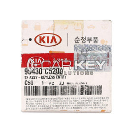 Original KIA Sorento Klappschlüssel (2015) mit 3 Tasten, 433 MHz, Teilenummer 95430-C5200