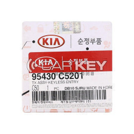 Original KIA Sorento Klappschlüssel (2017) mit 3 Tasten, 433 MHz, Teilenummer 95430-C5201