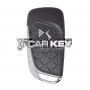Original Klappschlüssel für Citroen DS, 3 Tasten, 433 MHz, PCF7936-Transponder