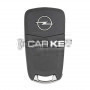 Original Klappschlüssel für Opel Vectra C, 2 Tasten, 433 MHz