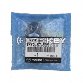 Original Mazda CX-9 Smart-Fernbedienungsschlüssel (2016–2019) mit 4 Tasten, 315 MHz, Teilenummer TKY2-67-5DY