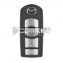 Original Mazda CX-9 Smart-Fernbedienungsschlüssel (2016–2019) mit 4 Tasten, 315 MHz, Teilenummer TKY2-67-5DY