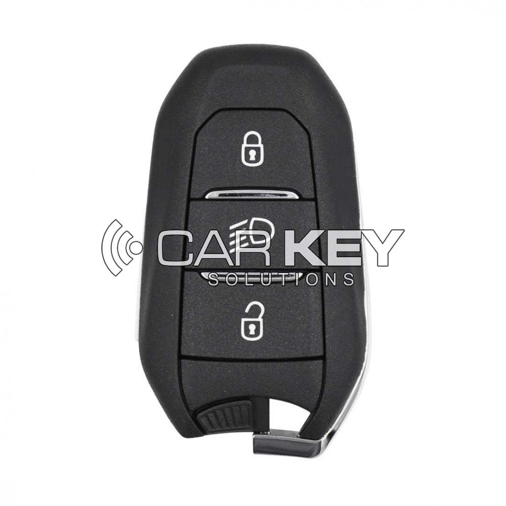 Original Peugeot Smart-Fernbedienungsschlüssel, 3 Tasten, 433 MHz, 9840149780
