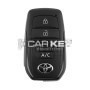 Original Toyota BZ4X 2023 Smart-Fernbedienungsschlüssel mit 3 Tasten (433,58/434,42 MHz)