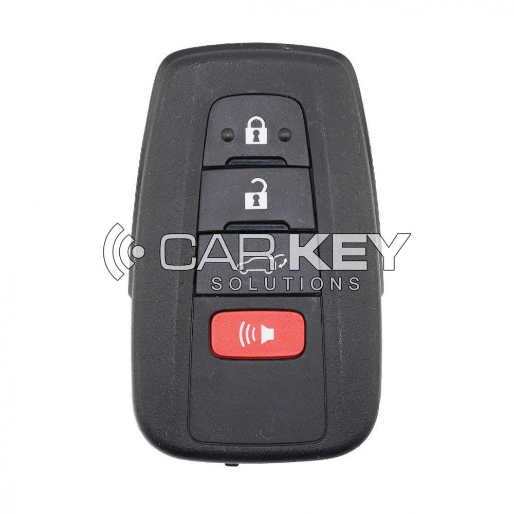 Original Toyota Corolla Cross 2021 Smart-Fernbedienungsschlüssel mit 3+1 Tasten (433,58/434,42 MHz)