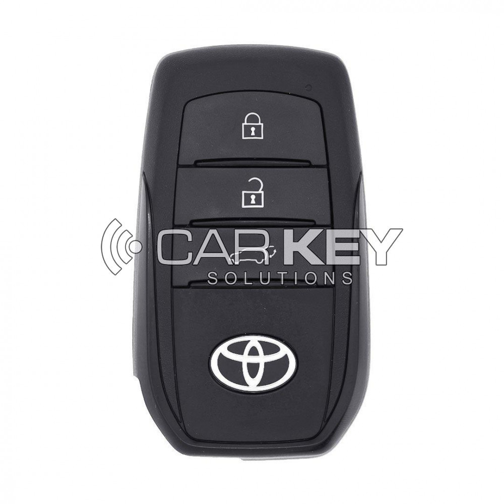 Original Toyota Corolla Cross 2024 Smart-Fernbedienungsschlüssel mit 3 Tasten (433,58/434,42 MHz)