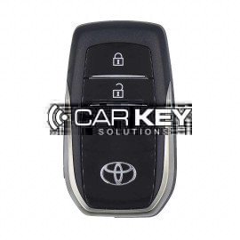 Original Toyota Innova Smart-Fernbedienungsschlüssel mit 2 Tasten (433,58/434,42 MHz)
