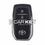 Original Toyota Innova Smart-Fernbedienungsschlüssel mit 2 Tasten (433,58/434,42 MHz)