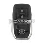 Original Toyota Innova Smart-Fernbedienungsschlüssel mit 3 Tasten (433,58/434,42 MHz)