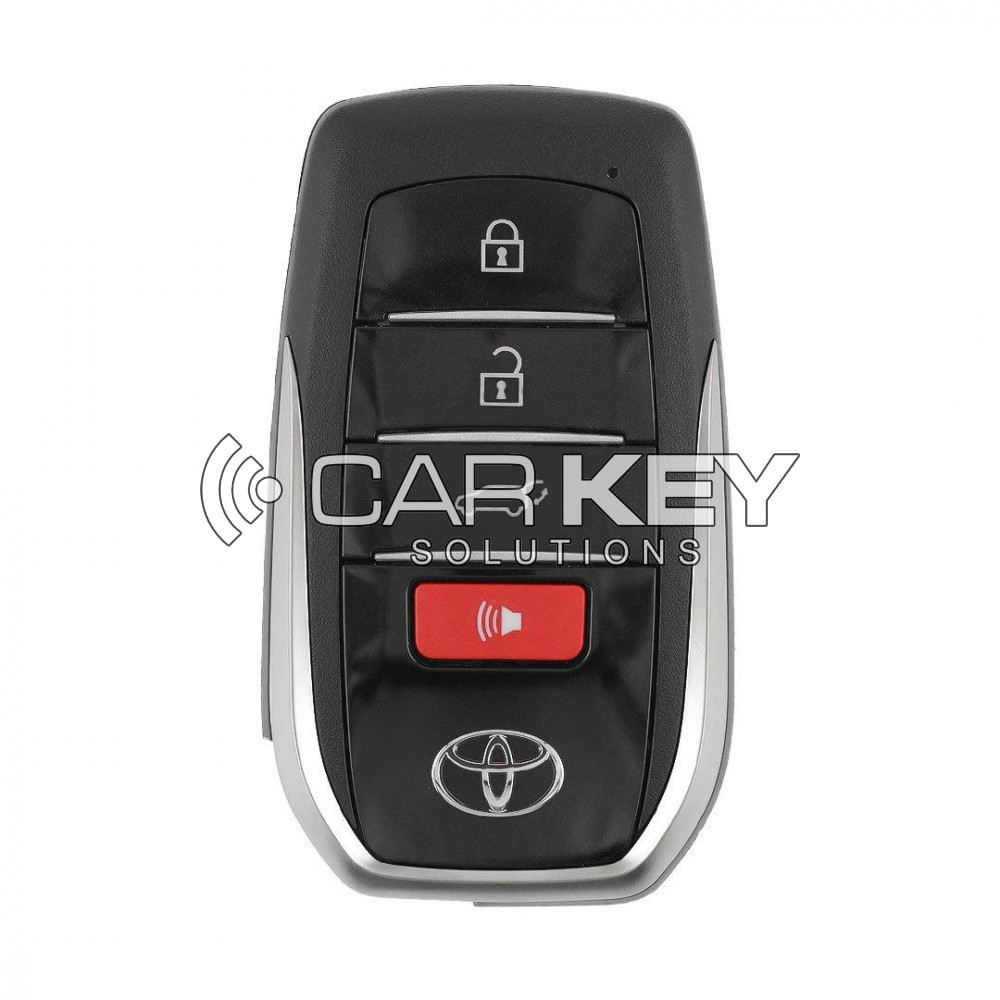 Original Toyota Land Cruiser GR 2022-2024 Smart-Fernbedienungsschlüssel 3+1 Tasten 433,58/434,42 MHz 8990H-60401 / 8990H-60421