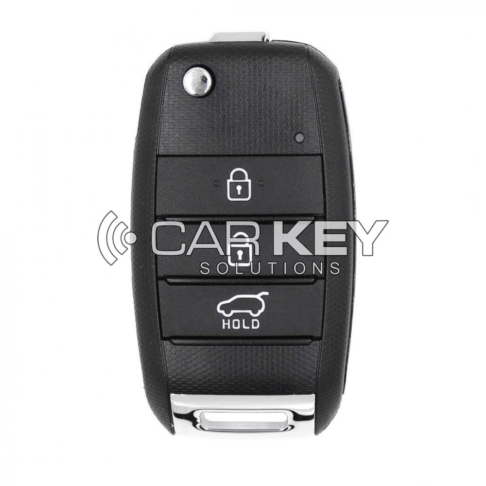 Originale Kia Morning 2017 Klappfernbedienung mit 3 Tasten, 433 MHz, Teilenummer 95430-G6500