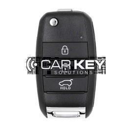 Originale Kia Morning 2017 Klappfernbedienung mit 3 Tasten, 433 MHz, Teilenummer 95430-G6500