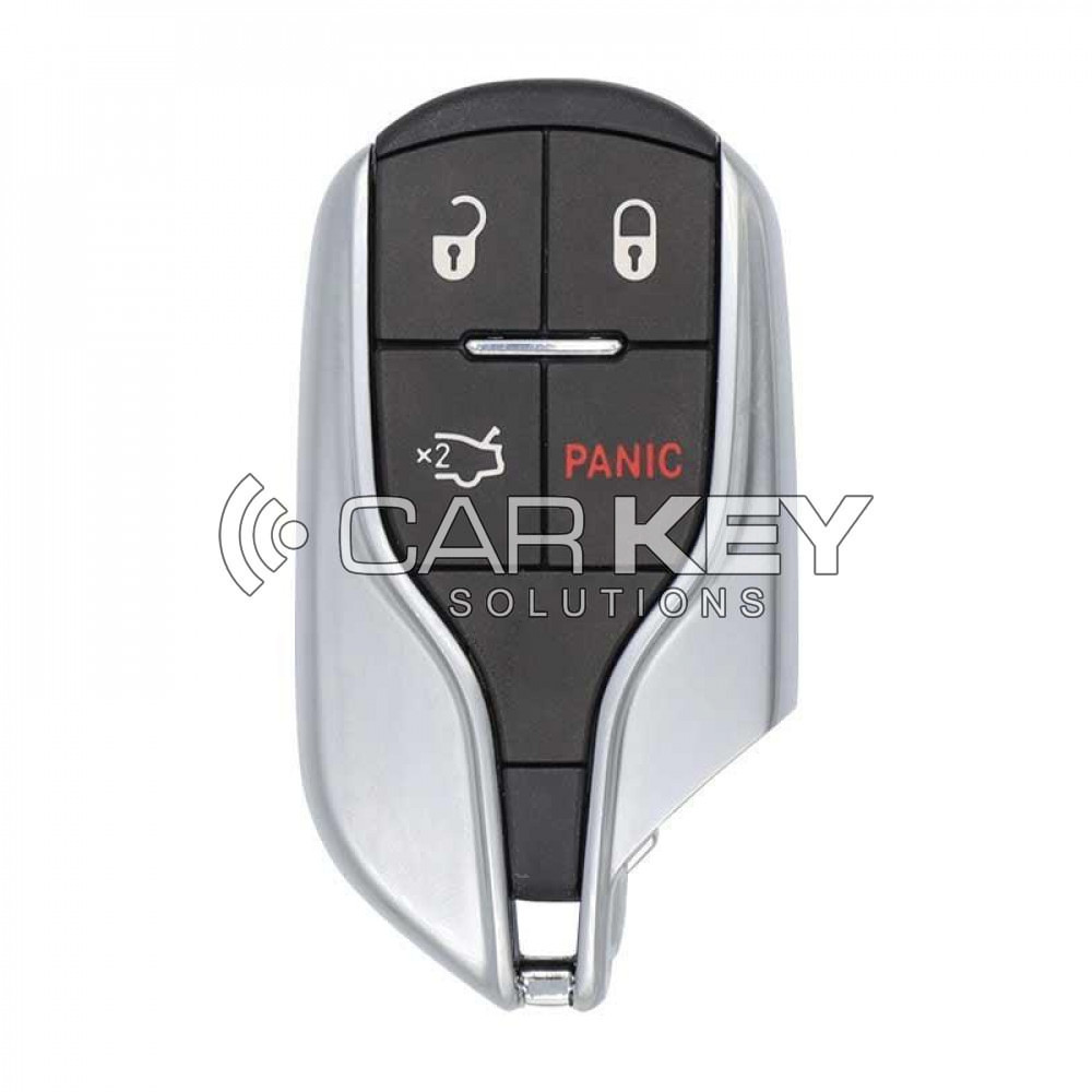 Originale Smart-Fernbedienung für Maserati Ghibli/Quattroporte (2014–2022) mit 4 Tasten (433 MHz)