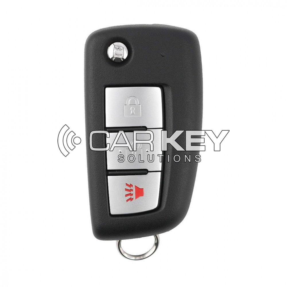 Originaler Klappschlüssel mit Fernbedienung für Nissan Rogue (2014–2020), 2+1 Tasten, 433 MHz